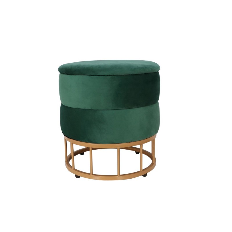 Pufa velvet (zielona) Pufa velvet (zielona)