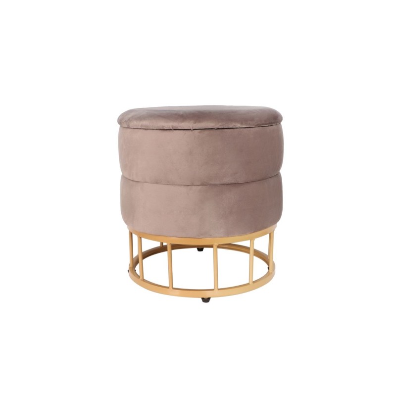 Velvet pouf (gray) Velvet pouf (gray)