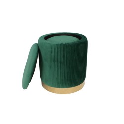 Pufy (zestaw 2 szt.) zielone Pufy (zestaw 2 szt.) zielone