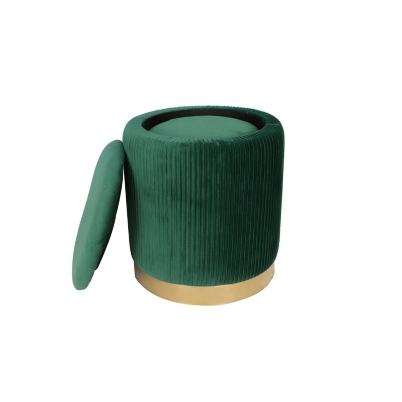 Pufy (zestaw 2 szt.) zielone Pufy (zestaw 2 szt.) zielone