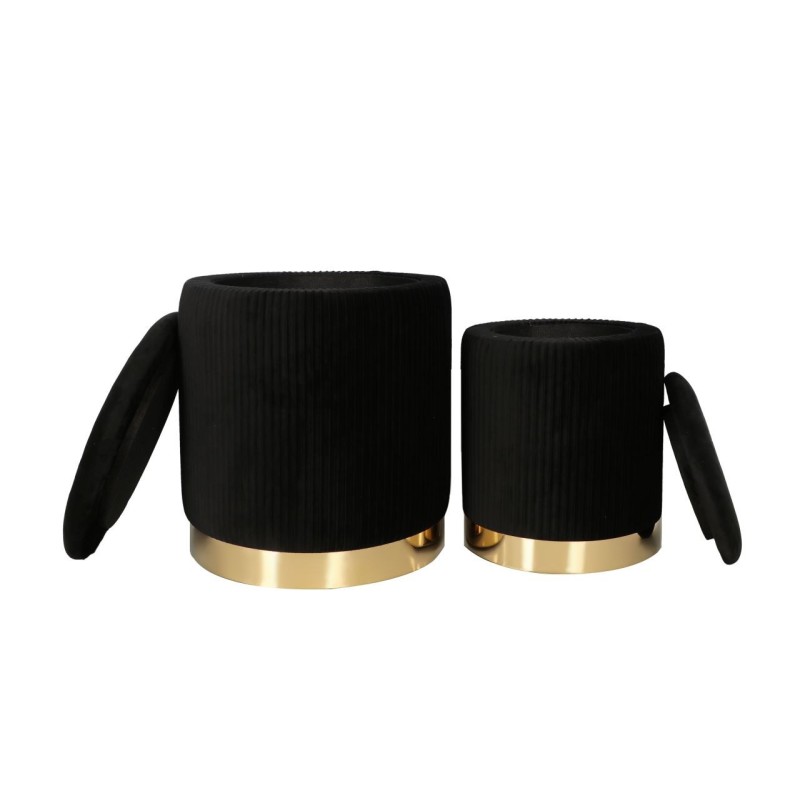 Sitzsäcke (Set mit 2 Stück) schwarz Sitzsäcke (Set mit 2 Stück) schwarz
