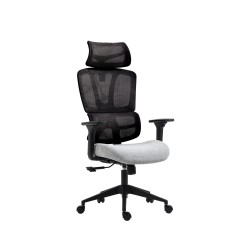 Swivel chair (black-gray)