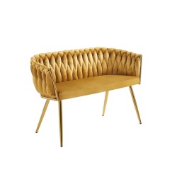 Sofa velvet (curry)