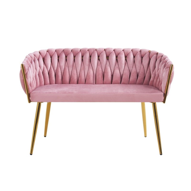 Velvet sofa (pink) Velvet sofa (pink)