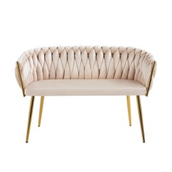 Sofa velvet (beżowa) Sofa velvet (beżowa)