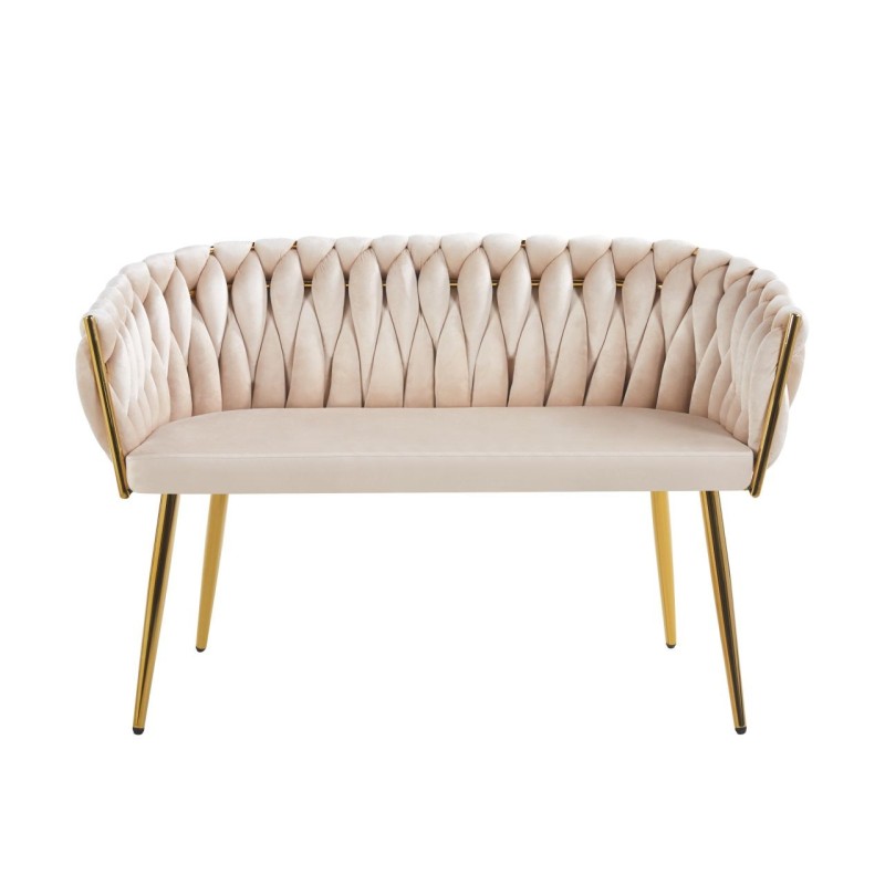 Sofa velvet (beżowa) Sofa velvet (beżowa)