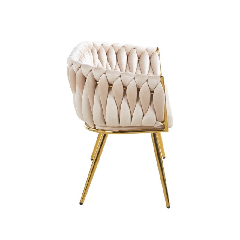 Samtsofa (beige) Samtsofa (beige)