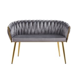 Sofa velvet (szara) Sofa velvet (szara)