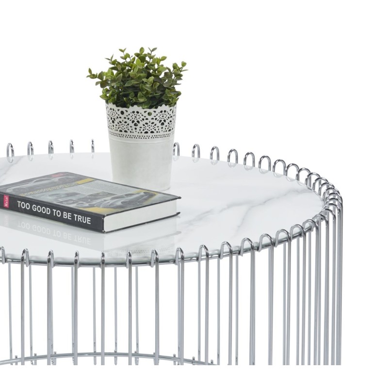 Bench (white marble) 80 Bench (white marble) 80