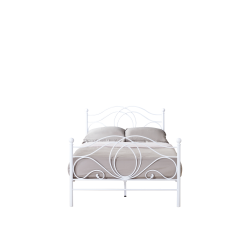 Metal bed 120x200 (white) Metal bed 120x200 (white)