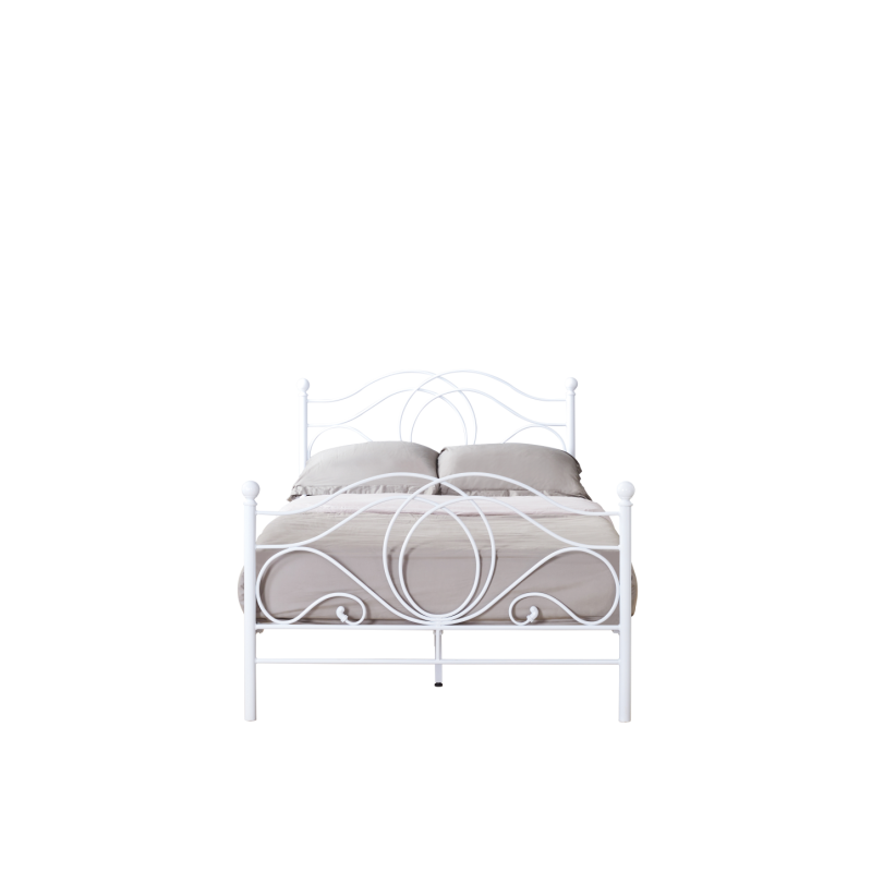 Metal bed 120x200 (white) Metal bed 120x200 (white)