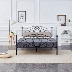 Metal bed 160x200 (black) Metal bed 160x200 (black)