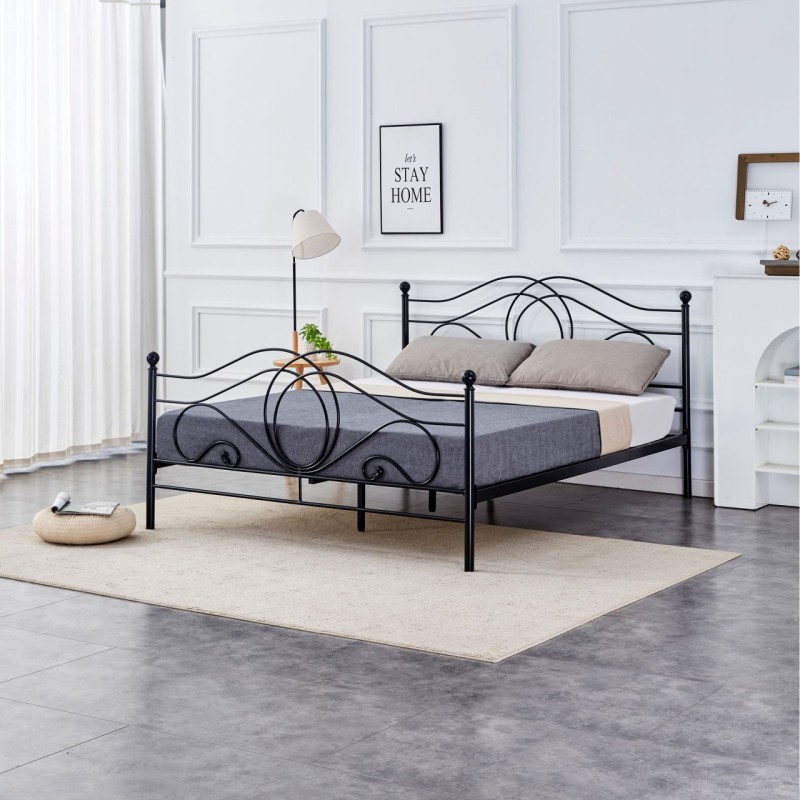 Metal bed 160x200 (black) Metal bed 160x200 (black)