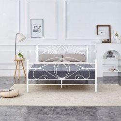 Metal bed 160x200 (white) Metal bed 160x200 (white)