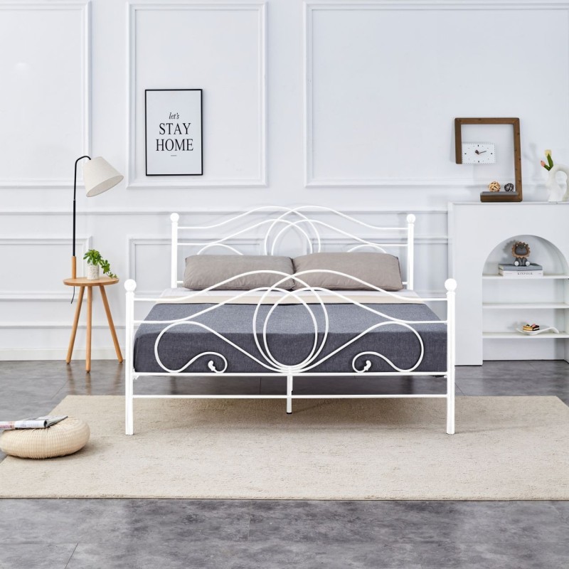 Metal bed 160x200 (white) Metal bed 160x200 (white)