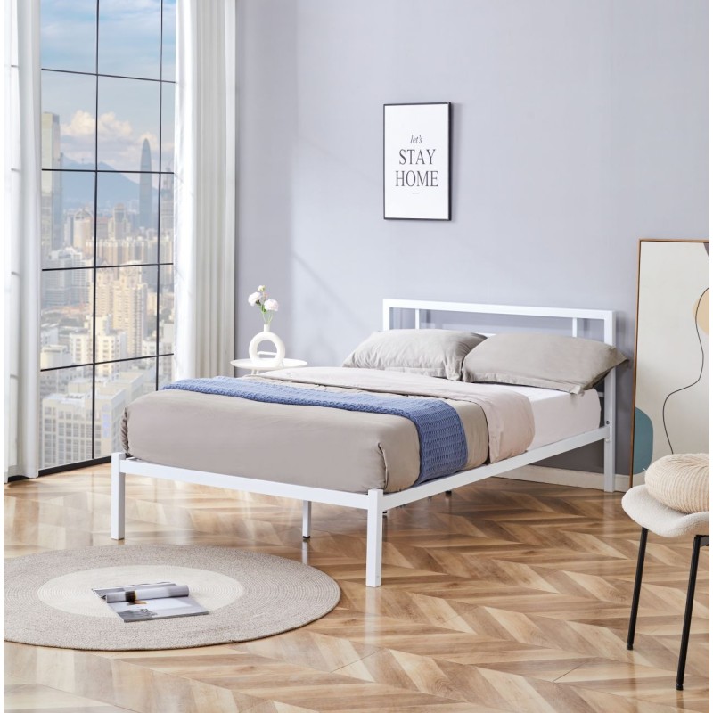 Metal bed 120x200 (white) Metal bed 120x200 (white)