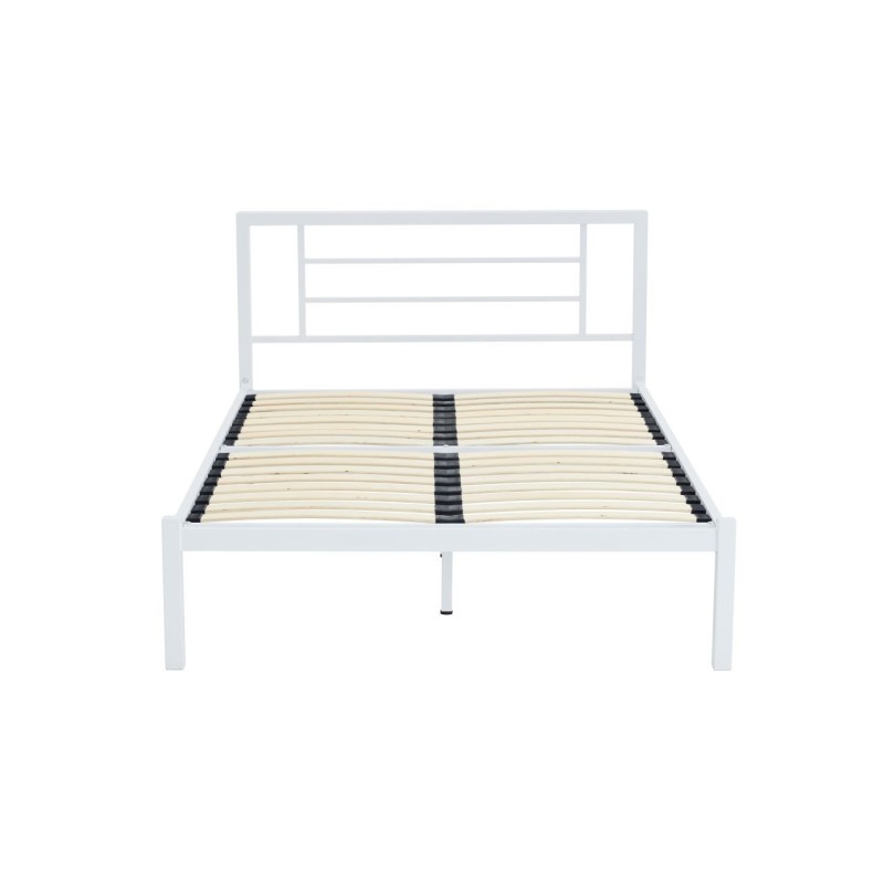 Łóżko metalowe 120x200 (białe) Łóżko metalowe 120x200 (białe)