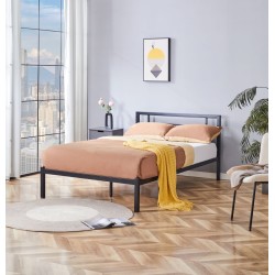 Łóżko metalowe 120x200 (czarne) Łóżko metalowe 120x200 (czarne)