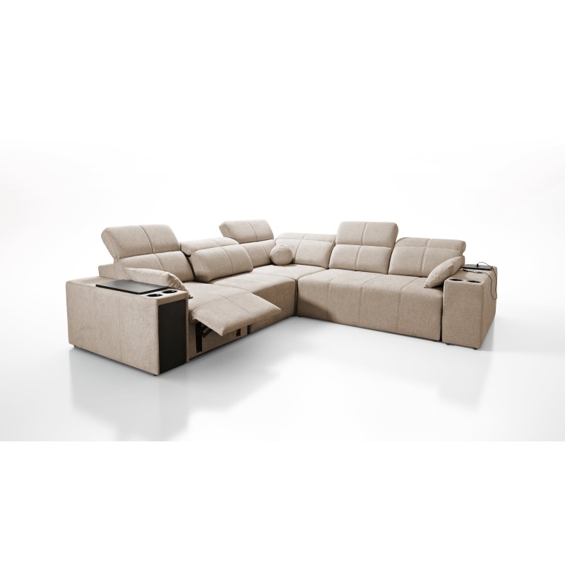 Narożnik milano III mix z funkcja spania oraz funkcja relax tkanina verita 09 Narożnik milano III mix z funkcja spania oraz funkcja relax tkanina verita 09