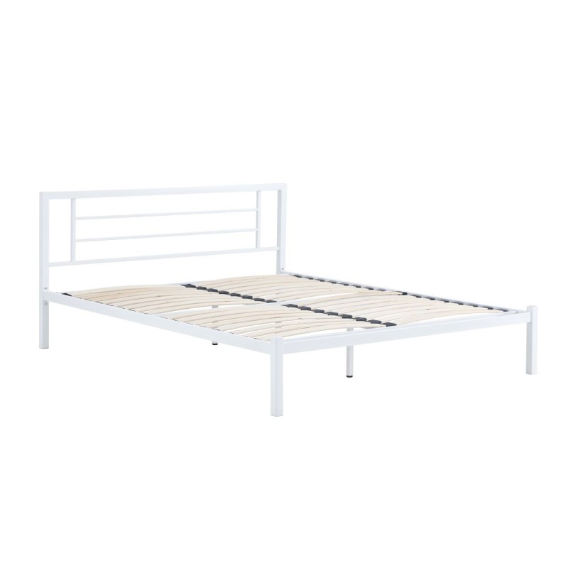 Łóżko metalowe 160x200 (białe) Łóżko metalowe 160x200 (białe)