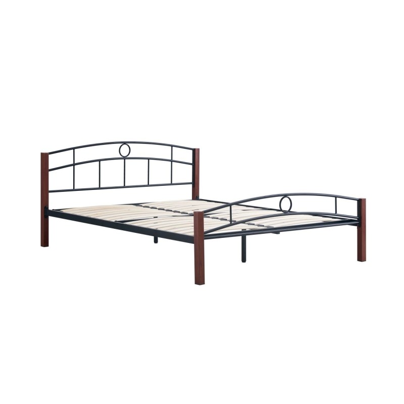 Łóżko metalowe 160x200 (czarne) Łóżko metalowe 160x200 (czarne)