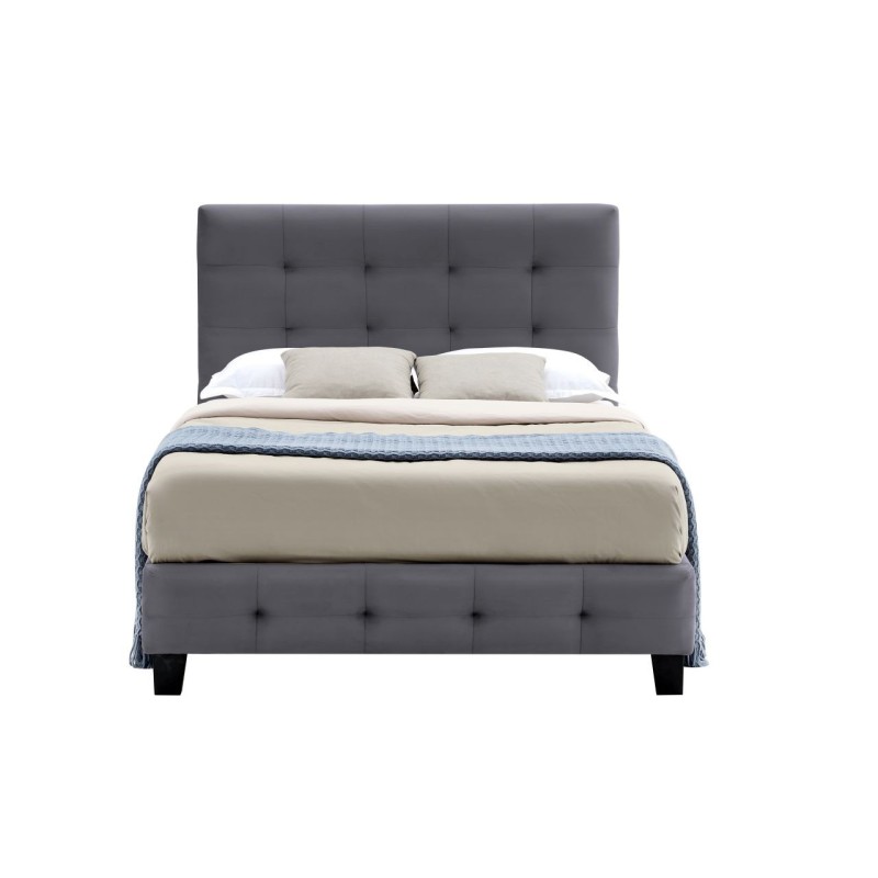 Upholstered bed 120x200 (gray) Upholstered bed 120x200 (gray)