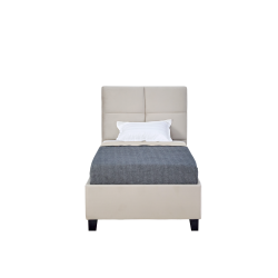 Upholstered bed 90x200 (beige) Upholstered bed 90x200 (beige)