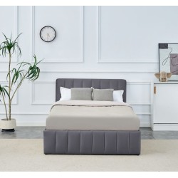 Upholstered bed 120x200 (gray) Upholstered bed 120x200 (gray)