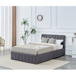 Upholstered bed 120x200 (gray) Upholstered bed 120x200 (gray)