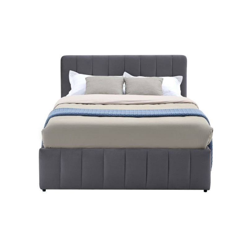 Upholstered bed 120x200 (gray) Upholstered bed 120x200 (gray)