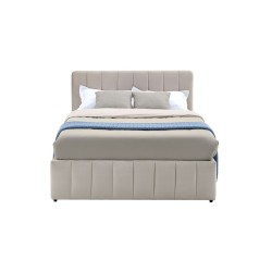 Cama tapizada 120x200 (beige) Cama tapizada 120x200 (beige)