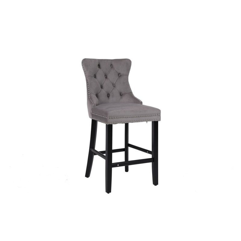Hocker Samt (grau) Hocker Samt (grau)