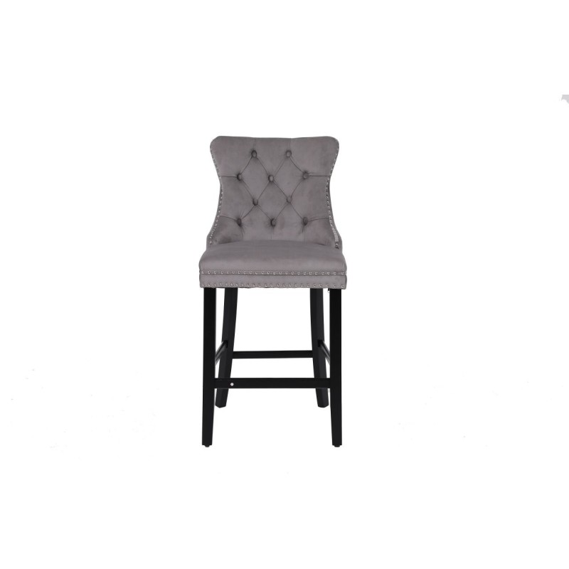 Hocker Samt (grau) Hocker Samt (grau)