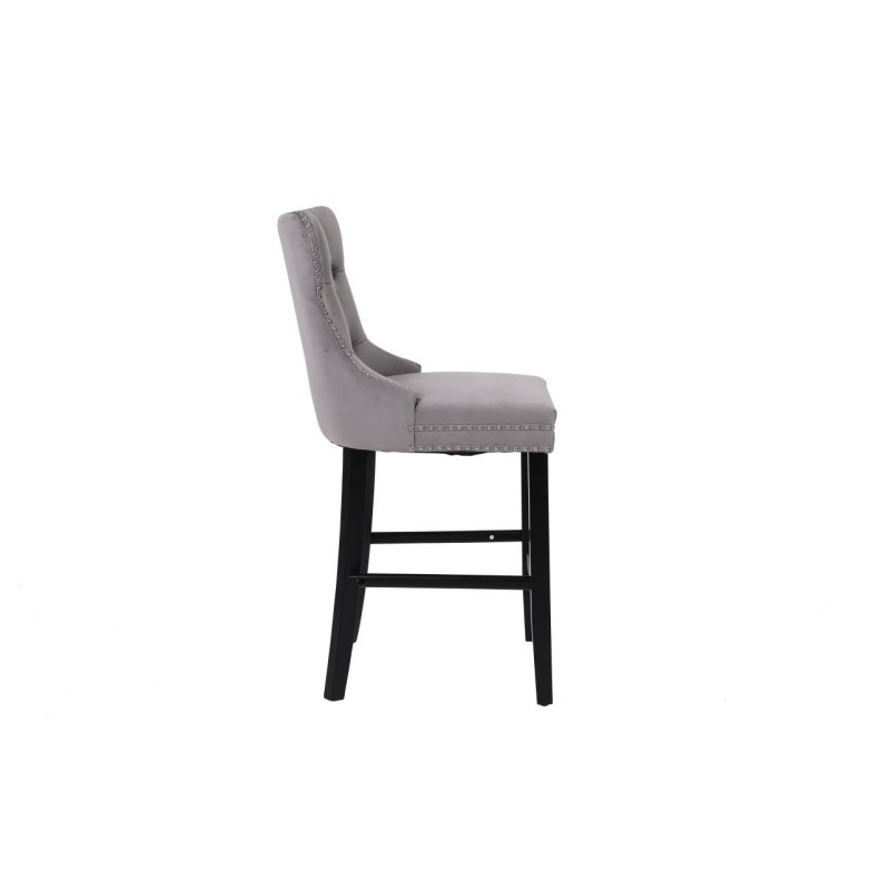 Hocker Samt (grau) Hocker Samt (grau)