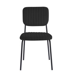 Silla de terciopelo (negra) Silla de terciopelo (negra)