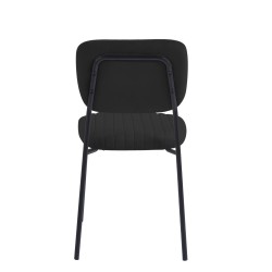 Silla de terciopelo (negra) Silla de terciopelo (negra)