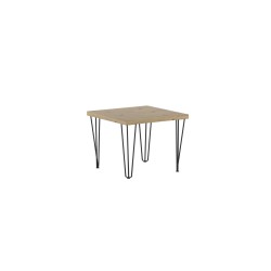 Ława (dąb artisan + nogi III) 67x67