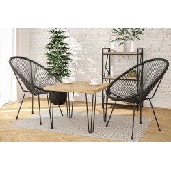 Mesa (roble artesano + patas III) 67x67 Mesa (roble artesano + patas III) 67x67