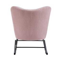 Fotel bujany Teddy (różowy) Fotel bujany Teddy (różowy)