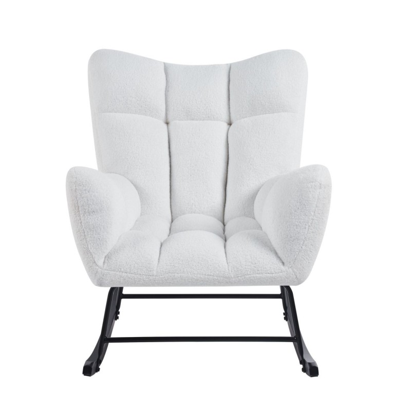 Fotel bujany Teddy (biały) Fotel bujany Teddy (biały)