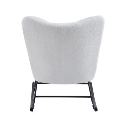 Fotel bujany Teddy (biały) Fotel bujany Teddy (biały)