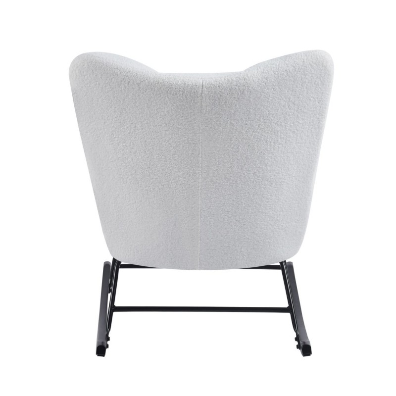 Fotel bujany Teddy (biały) Fotel bujany Teddy (biały)