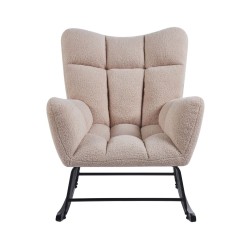 Fotel bujany Teddy (beżowy) Fotel bujany Teddy (beżowy)