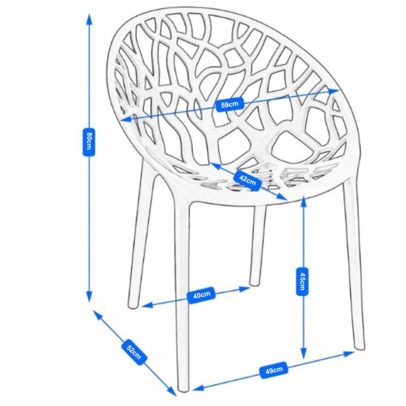 PP chair (black) PP chair (black)