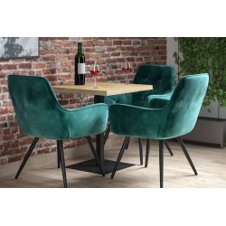 Tisch (Eiche Artisan + T-Fuß) 67x67 Tisch (Eiche Artisan + T-Fuß) 67x67