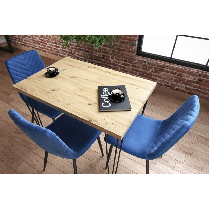 Stół (dąb artisan + nogi III) 67x101 Stół (dąb artisan + nogi III) 67x101
