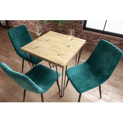 Stół (dąb artisan + nogi III) 67x67 Stół (dąb artisan + nogi III) 67x67