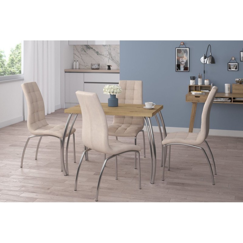 Tisch (Artisan-Eiche + Beine II) 67x101 Tisch (Artisan-Eiche + Beine II) 67x101