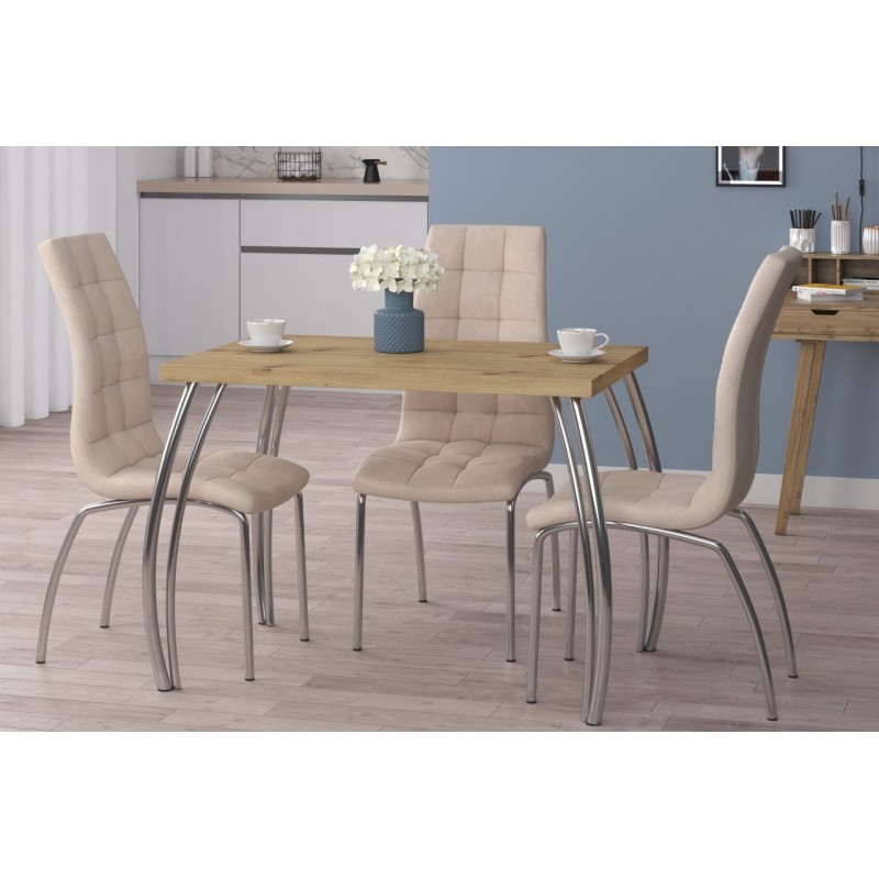 Tisch (Artisan-Eiche + Beine II) 67x101 Tisch (Artisan-Eiche + Beine II) 67x101