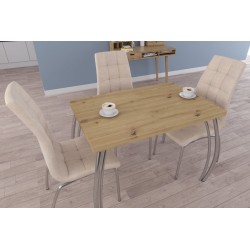 Stół (dąb artisan + nogi II) 67x101 Stół (dąb artisan + nogi II) 67x101